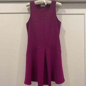 Magenta Drop-Waist Everly Dress (size M)